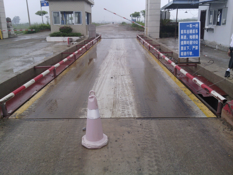 蘭州地磅案例